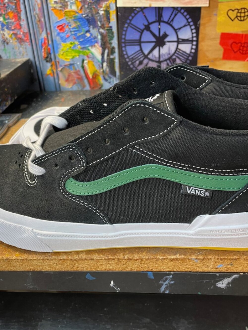 Vans BMX Style 114 Sport Green Black Size US 11.5 Men New VN000D3R203 Rare